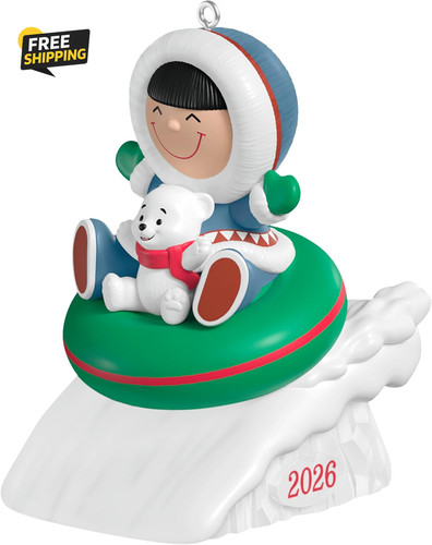 Christmas ornament frosty - ornament, (frosty